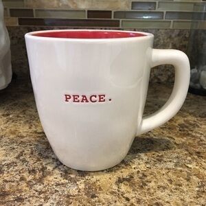 Rae Dunn Peace Mug Artisan Collection